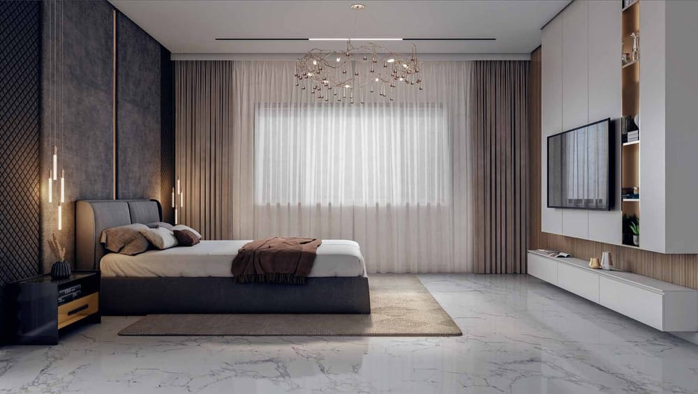 My Home Apas residence bedroom interior